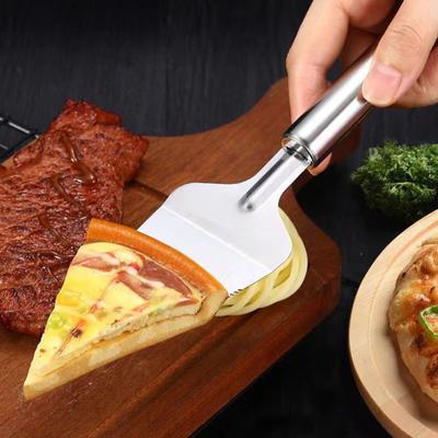 Düğün Pastası Sunucusu Paslanmaz Çelik Pasta Spatulası Aktiviteler Partiler İçin Pasta Kesme Aletleri Pasta Dilimleme Spatulası