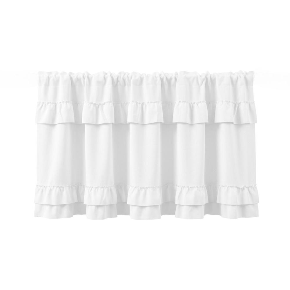American Pastoral Style Kitchen Oven Curtain Through-shaft Design Room Partition Curtain Study 39.37x17.72 in