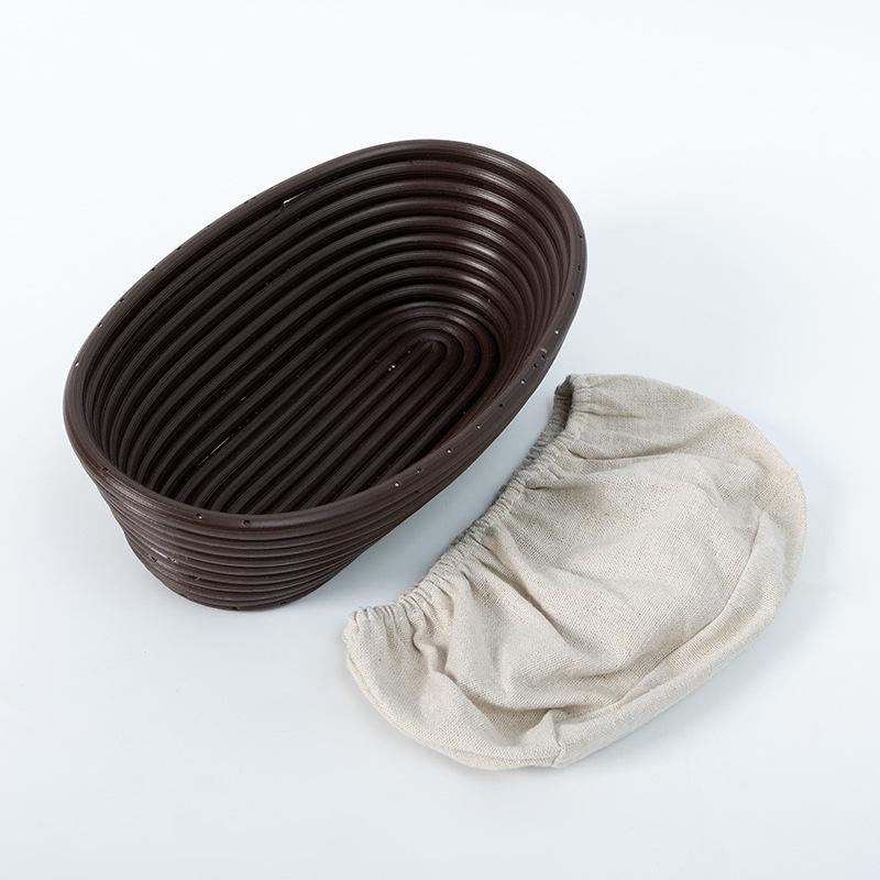 New Washable Imitation Rattan Fermentation Basket for European Bread Baking