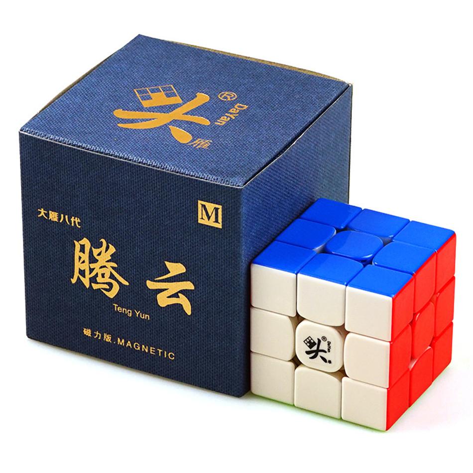 Tengyun V2 M 3X3X3 V1 V2 Magnetic Cube Professional Dayan V8 3X3 / V2M 3X3 Magic Speed Cube Teng Yun 2X2 Puzzle Educational Toy