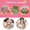 Flower Bouquets Toys Handmade DIY Craft Kits Toys Embossing Machine Toys Parent Child Interactive Puzzle Toy Xmas Girls Gifts