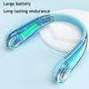 Neck Fan, Lightweight Bladeless Hanging Portable Fan, Hands Free Fan 3 Speed Adjustable Design, Long Battery Life Personal