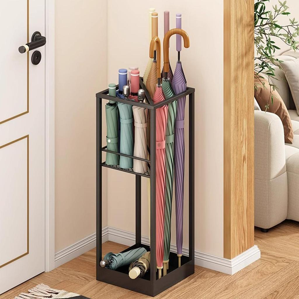Umbrella Stand Storage Bucket Cane Holder Portable Umbrella Organizer Umbrella Holder Umbrella Rack for Office Stable Hotel Home