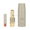 3pcs Torch Gas Nozzle Tip Holder 15AK European Styles Welding Parts For Various Equipment Enhances Connection Stability 6XDE