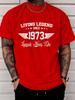 Summer 100 Pure Cotton Unisexs Casual and Fashionable Loose Skull Finger Print Breathable Round Neck Short Sleeved Tshirt
