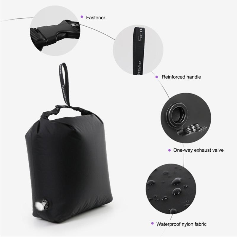 Portable Compression Bag For Clothes Bedding Storage Bags Tear Resistant Travel Home Use