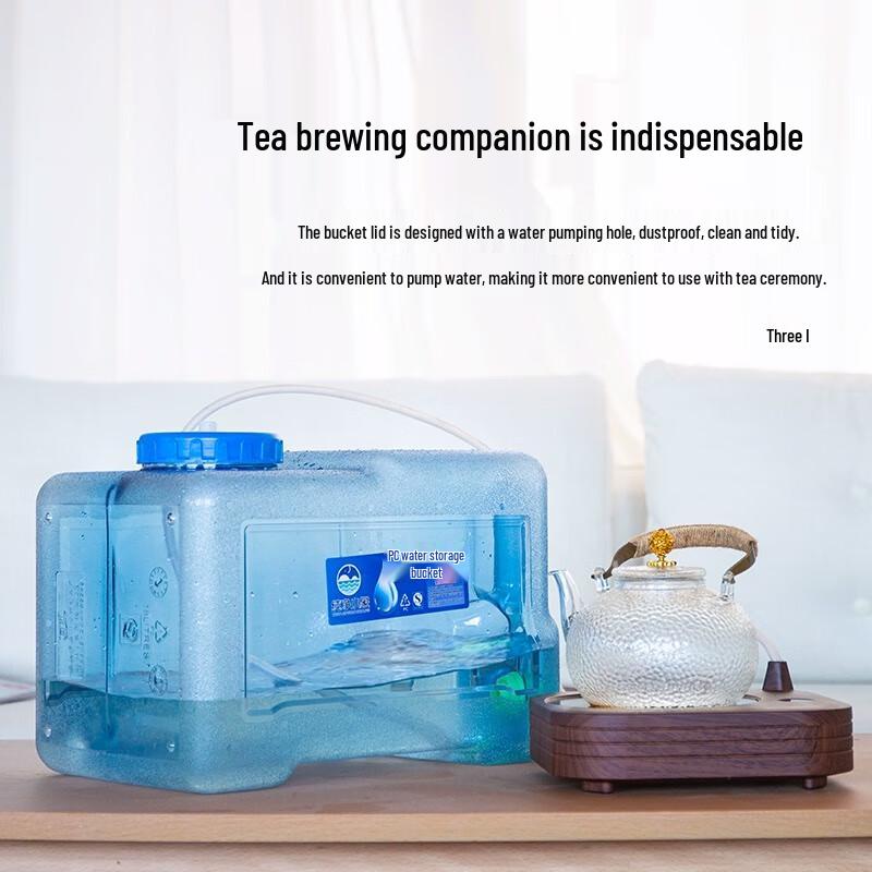 22L Outdoor Portable Water Container with Faucet