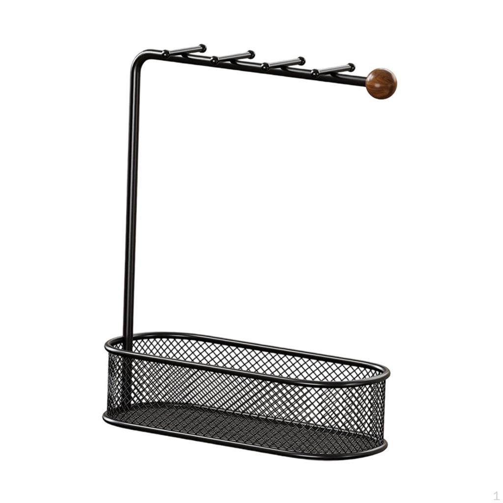 Kalligraphie Pinselhalter Chinesischer Hänger Schmuck Organizer Mehrhaken Regal für Kommode