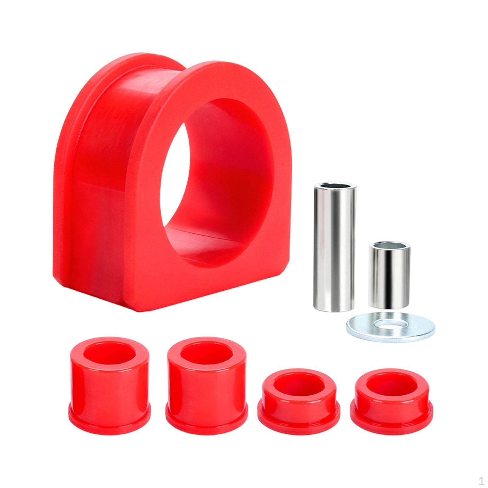 

Automotive Steering Bushing Set for Rack And Pinion, Easy Installation Accessories, красный