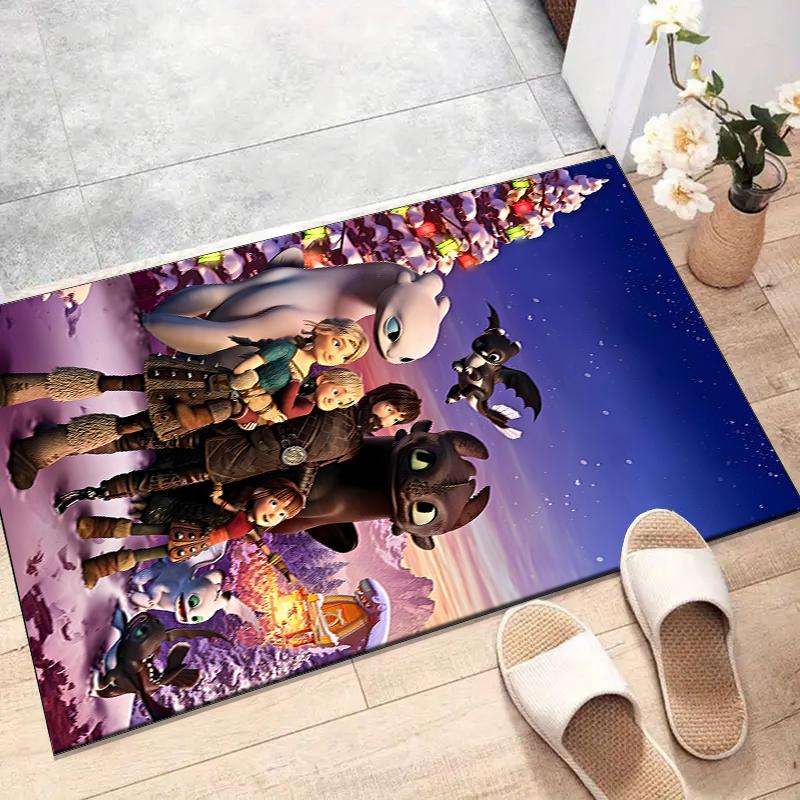Toothless Polyester Carpet, Soft Indoor Mat for Office Chair, Living Room, Computer Desk - Decorative Home Office Rug Design