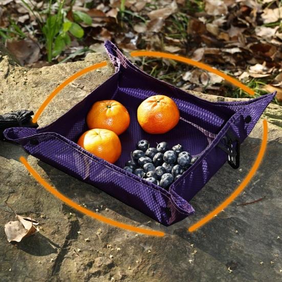 Square Seat Mat Portable Folding Mat, Lightweight Moisture-proof Pad, Multi-purpose Storage Tray, Seating for Outdoor Activities Camping Hiking