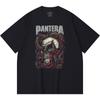 T-shirt Heavy Metal 100% Coton 230 G/m² Impression Groupe de Rock Musique Populaire Unisexe T-shirt Coton Épais