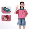 Girls' Cooling Cartoon Print Short Sleeve T-Shirt