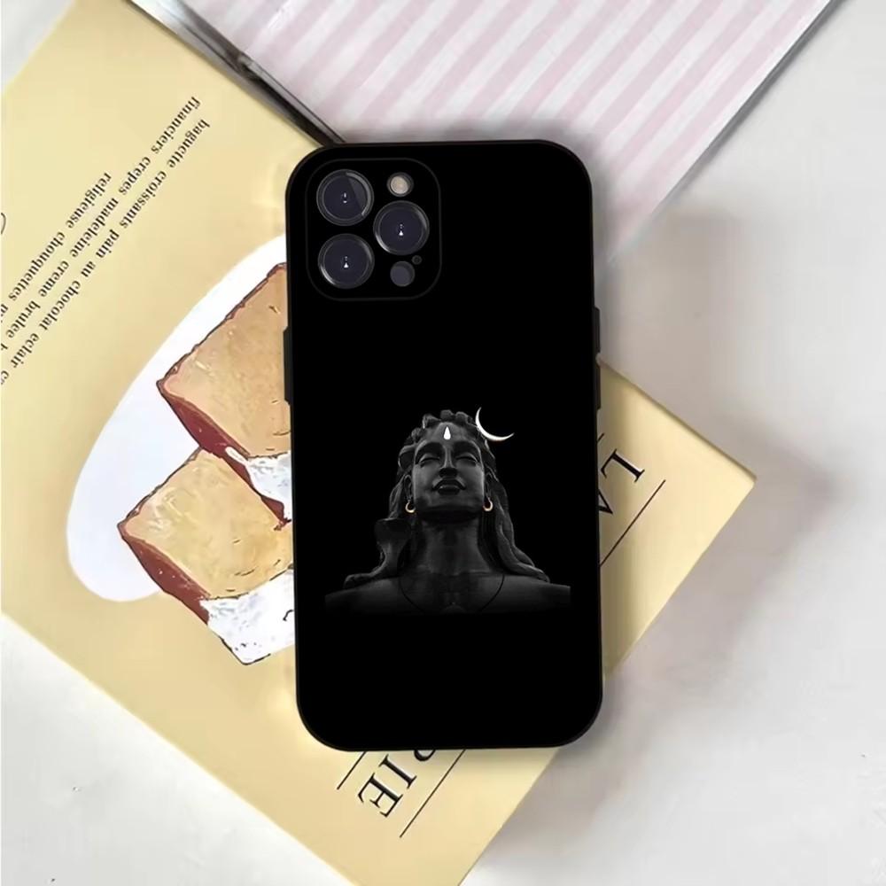 Lord Shiva Mahadev Of India Phone Case For iPhone 16,15,14,13,12,11,Pro,X,XS,Max,XR,Plus,Mini Soft Black Cover