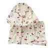 Summer New Pajamas Women's Short-sleeved Shorts Thin Cloud Cotton Cartoon Cute Large Size Korean Version Loungewear
