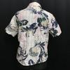 SHISA WEAR Okinawa Kariyushi Hibiscus Pineapple Short Sleeve Shirt Women’s M Made In Japan(USED)