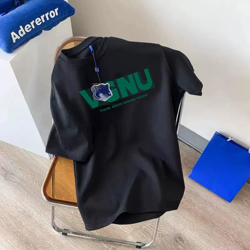 27 Style Cotton Short-sleeved T-shirt for Male and Female Students Korean Version Loose Fashion Summer Couples
