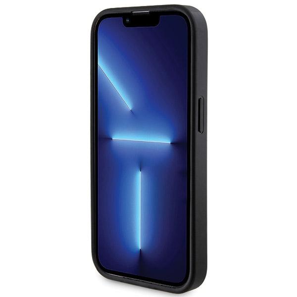 Zestaw Guess Gubpm5P14L4Gemgk Iphone14 Pro 6.1 Hardcase + Powerbank 5000Mah Magsafe Czarny/Black 4G Metal Logo