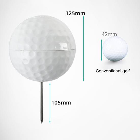 Marker Granicy Pola Golfowego Wytrzymały Odporny na Rdzę Niedeformowalny Szpilka Graniczna do Golfa Marker Tee