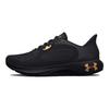 Under Armour HOVR Machina 3 Fashion Sports Comfortable Fabric Low-Top Running Shoes Men Sneaker Black Gold 3025650-004