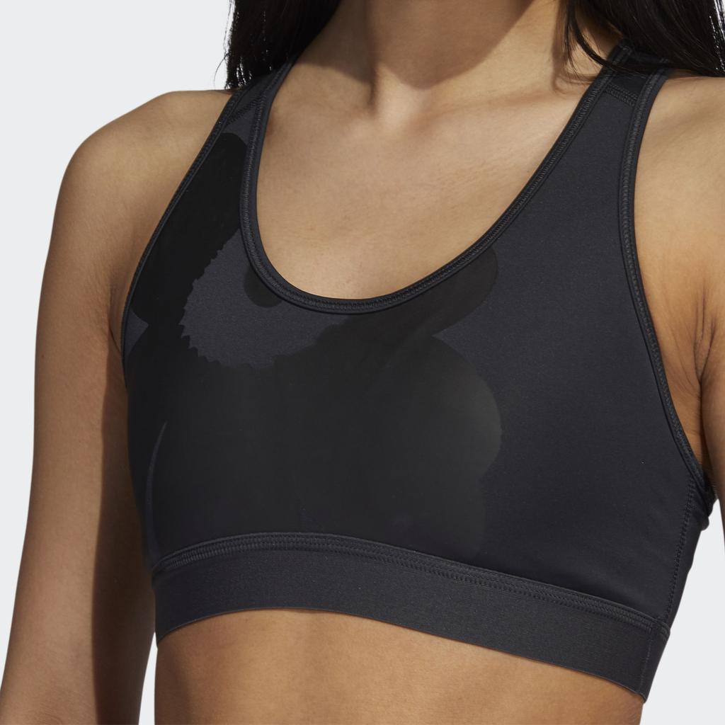 Adidas Solid Color Cross Logo Sports Vest Women Tops Gray HA3376