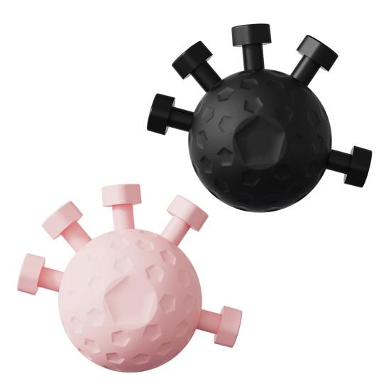 2Pcs Finger Grip Strengthener Five Finger Grip Training Ball Grip Strength Trainer Exerciser Hand