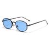 Small Frame Retro Oval Sunglasses Fashionable Men's and Women's Street Photography Sunglasses Trendy Round Frame Sunglasses 2026