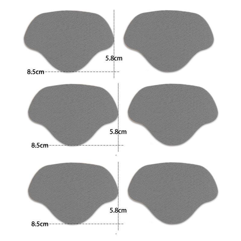 Self-Adhesive Mesh & Leather Heel Repair Patches for Sneakers