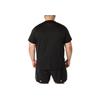 Asics Round Neck Running Comfortable Casual Short Sleeve T-Shirt Men Tops Black 2011D242-001
