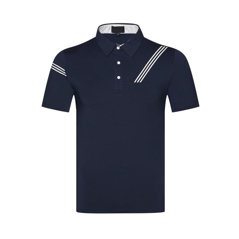 Mens Quick-Dry Golf Polo Shirt Breathable Short Sleeve Performance Top Outdoor Sports