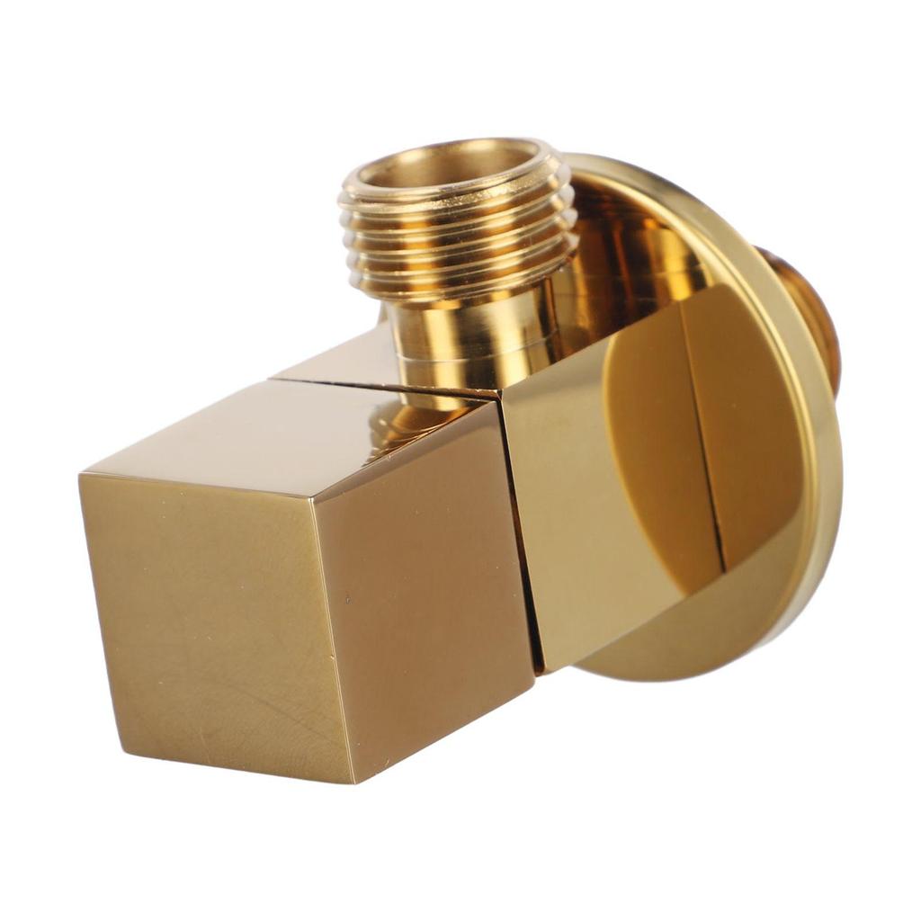 Male Thread Angle Valve For Bathroom Easy To Install Long Lifetime Long Service Life Quarter Turn Thickened Material