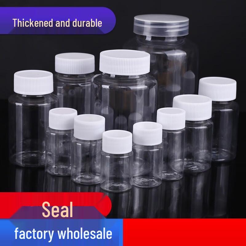 Jinsu PET Wide Mouth Refill Plastic Bottle