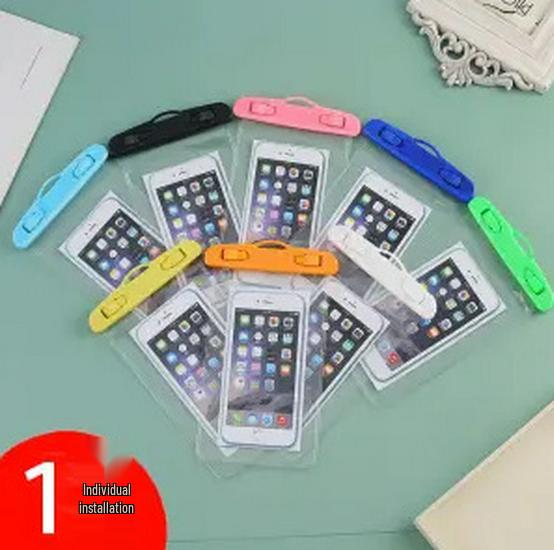 

Водонепроницаемый чехол для телефона для новичка: Совместимый с сенсорным экраном для плавания, дайвинга и катания на вынос Universal Size