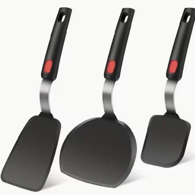 Heat Resistant Heat‑Proof Silicone Fish Spatula Non‑Stick Pan Special Steak Turner Food Grade Silicone Cooking Shovel
