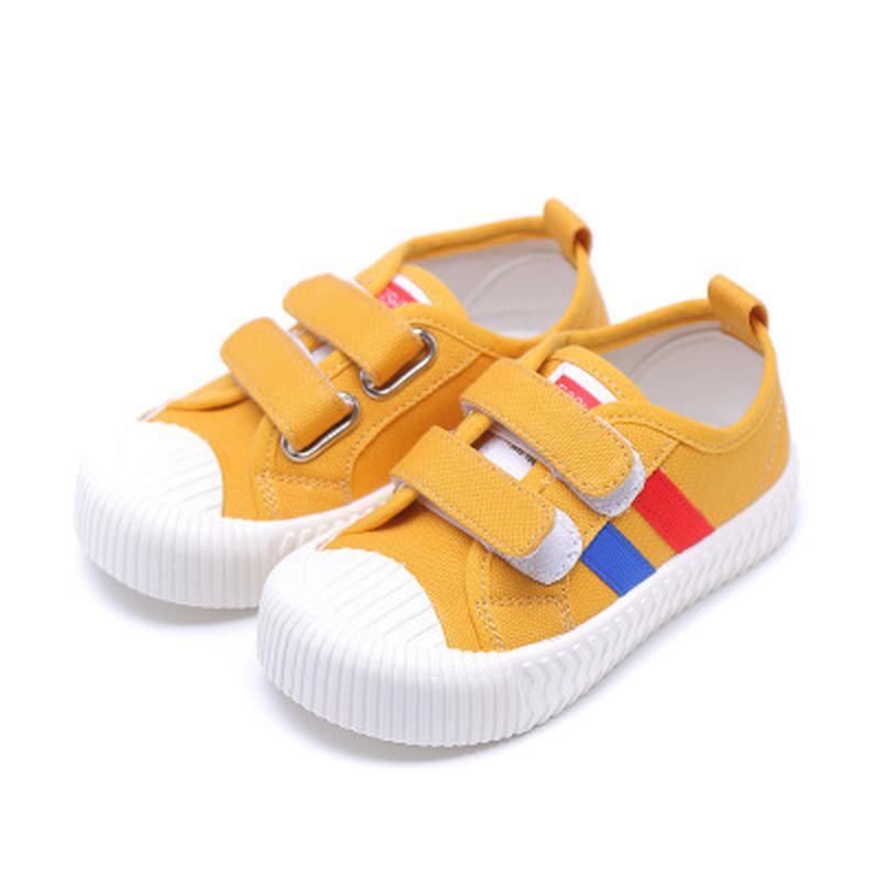 Dziecięce buty płócienne Zapinane na rzepy Wzór Wygodna Miękka Podeszwa Odporne na ścieranie Unisex Buty codzienne