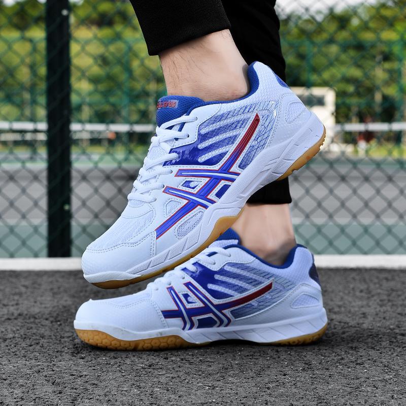 Kinder, Jugendliche und Erwachsene, hochwertige Stoßdämpfung, rutschfeste und verschleißfeste Outdoor-Badmintonschuhe, Trainingssportschuhe