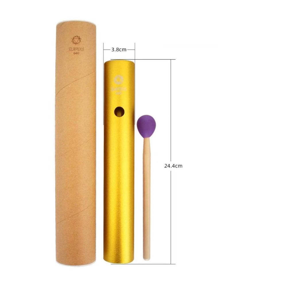 Percussion Tube with Mallet Hollow Sound Long-Lasting for Students