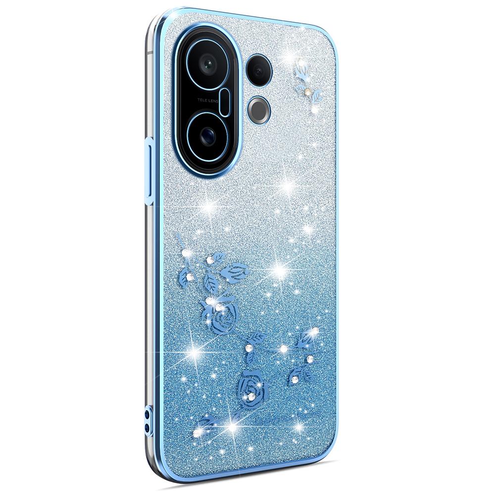 KADEM For Vivo S30 Pro Mini 5G Case Flower TPU Flexible Gradient Phone Cover