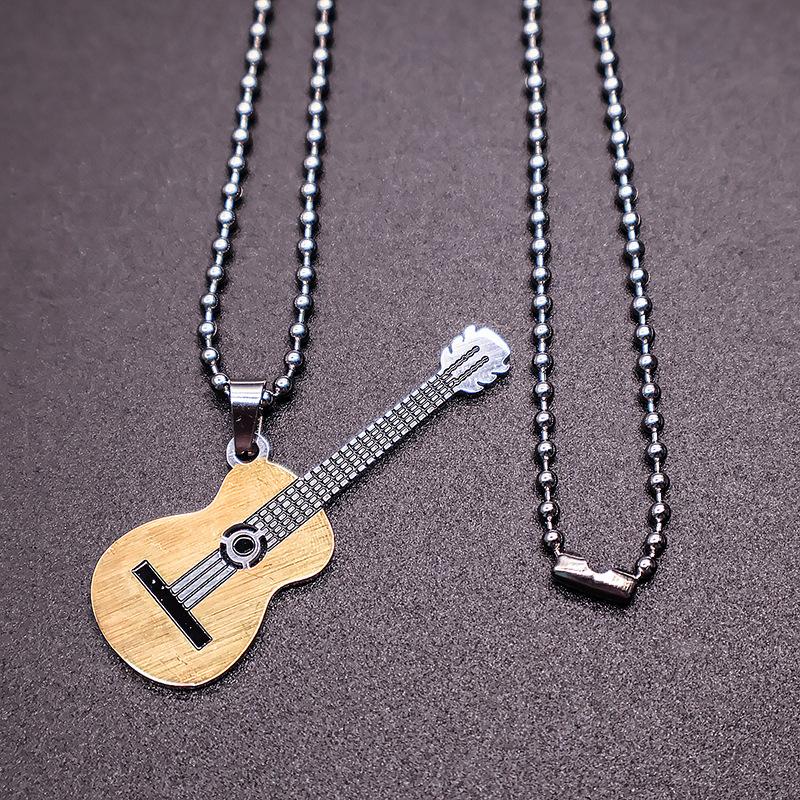 Stainless Steel Necklace Versatile Collarbone ChainHigh-end Antique Pendant Neck Chain