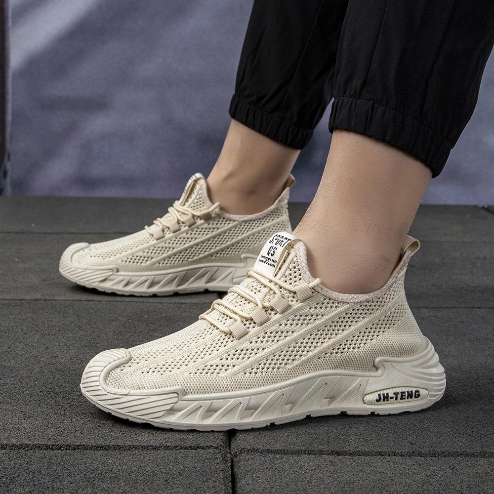New summer new breathable mesh soft sole sports running shoes hollow thin mesh casual shoes