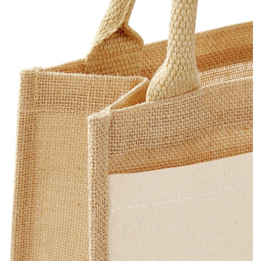Westford Mill Pocket Jute Midi Tote