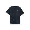 Loose Fit Drop Shoulder Crew Neck T-Shirt Men Tops Black HV1672-010