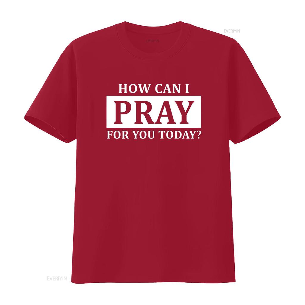 Christliches Gebet für dich Jesus oder Glaube Wie kann ich beten T-Shirt vintage gewaschen Leicht atmungsaktiv Designer-Kleidung Vielseitig