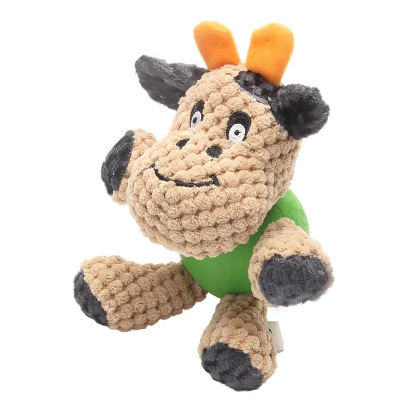 EETOYS Market Leader Interactive Cow Dog Toy