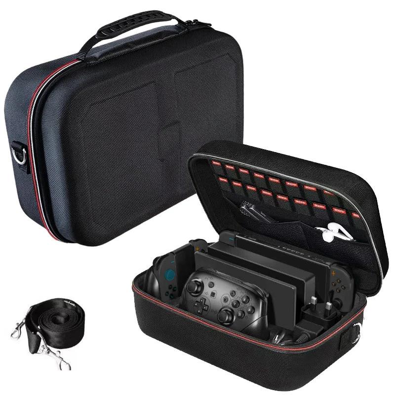 Games Portable Travel EVA Case for Nintendo Switch Switch 2 Soft Lining All Protective Hard Carrying Storage Gaming Bag