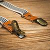 Flexible Grip Dress Suspenders Elastic Rubber Strap For Men Adjustable Stretchable Waistband For Prom Business Casual Wear