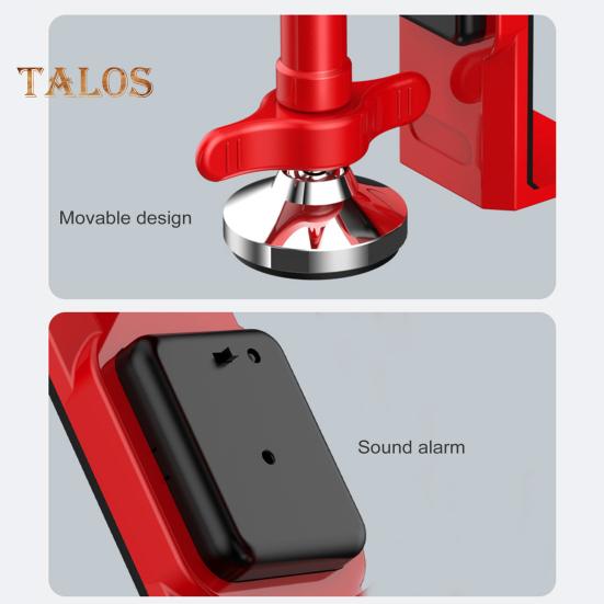 Portable Alarm Door Stopper Home Apartment Hotel Travel Security Door Lock Women Personal Protection Anti-Theft Door Lockdown Security Device