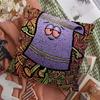 Purple Eyes Towelie Pillow Anime Pillow Sofa Bed Head Pillow Cover Cushion Cover 45x45 cm Fashion