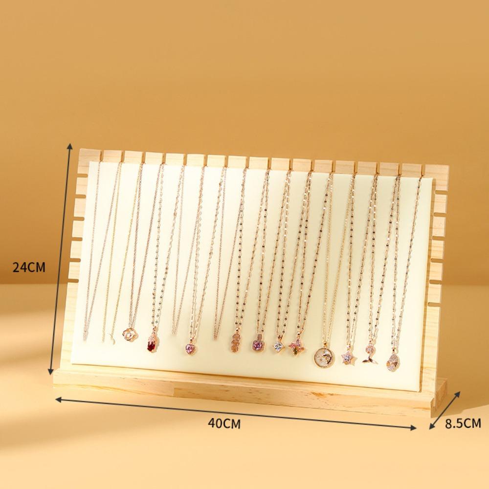 Detachable Necklace Organizer Wood Bangle Storage Rack New Jewelry Display Stand  Jewelry
