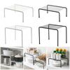 Fashionable Home and Kitchen Storage Shelf Wire Rack Organizers Home Accessory for Cabinets Counters and Bedroom